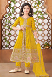 Yellow -Zayra Mustard Royale Kurti Set