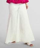 Rani Pearl Satin Top with Embellished Straps Palazzo Set