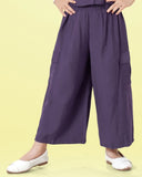 Purple -Wildflower Cargo Co-ord Set