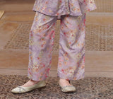 Lavender Floral Printed Co-ord Set