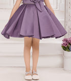 Lilac Purple-Lavender Luxe Party Short Frock