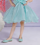 Mint Green - Bow Party short frock