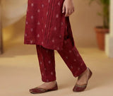 Maroon Heritage Embroidered Salwar Suit | Kids Ethnic Outfit for Girls