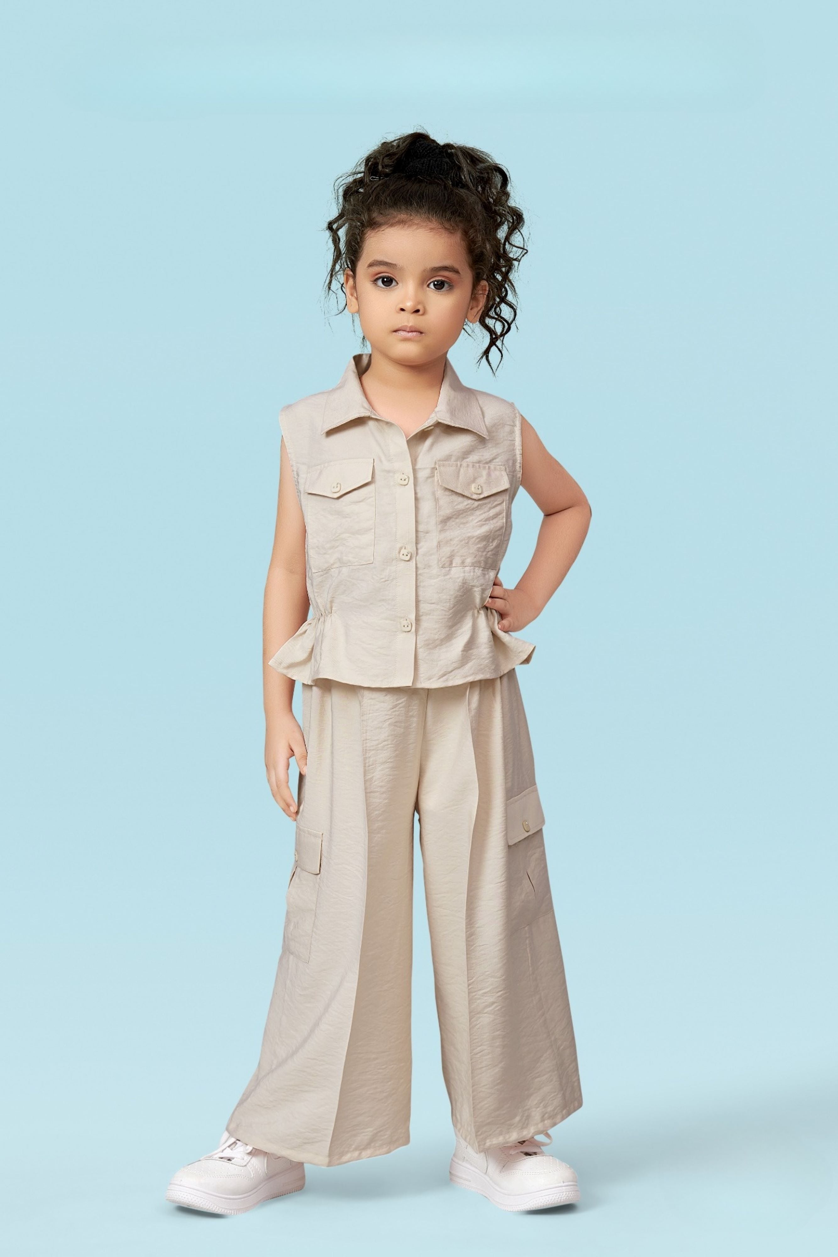 Soft Beige -Co Ord Set