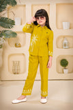 Mustard Yellow Palm Breeze Co-ord Set