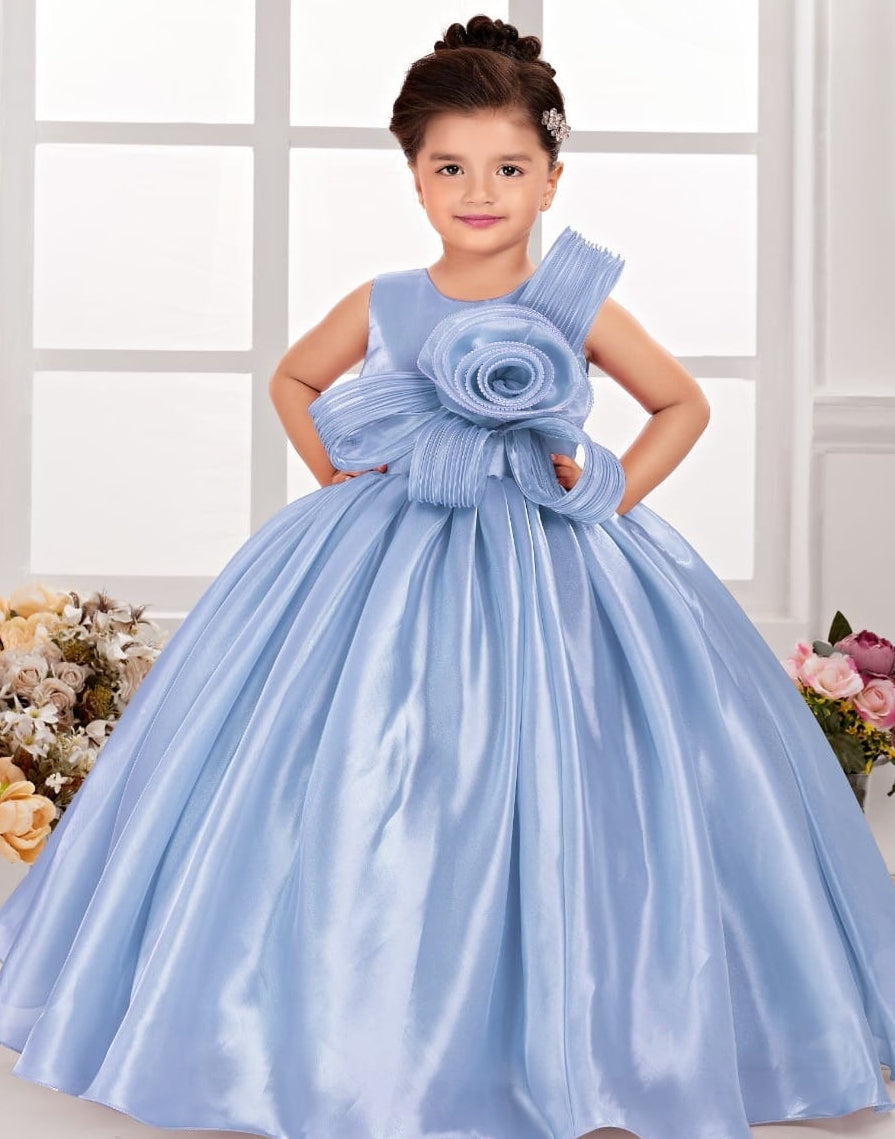 Celeste Ferozi Royal Princess Ball Gown | Party Wear Kids Dress for Girls