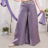 Lavender Royale Festive Palazzo Set | Kids Ethnic Outfit for Girls
