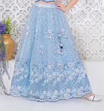 Firozi Sequin Embroidered Lehenga Choli