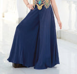 Royal Navy Blue Embroidered Palazzo Set | Kids Ethnic Outfit for Girls