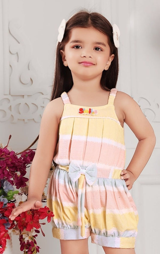 Multi colour -Candy Pop Smile Jump Suit