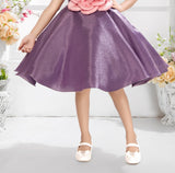 Royal Lilac Floral Occasion Dress