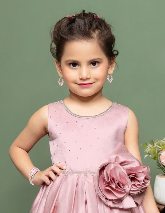 Rose Pink -Blossom Luxe Long Gown