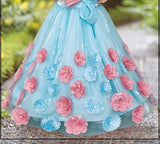 Powder Blue Blush Premium Long Gown